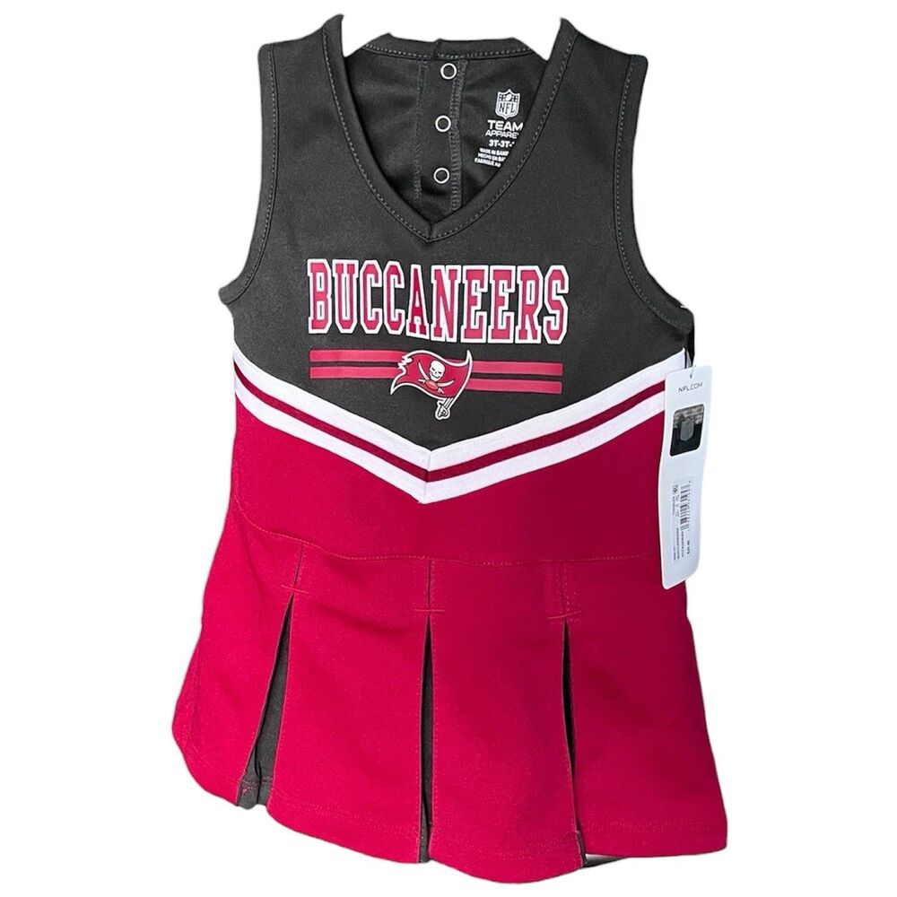 Tampa Bay Buccaneers 3T Cheerleader Outfit NFL Apparel